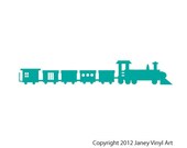 Child's Room Decor - Train Decal