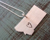 Montana love necklace in sterling silver
