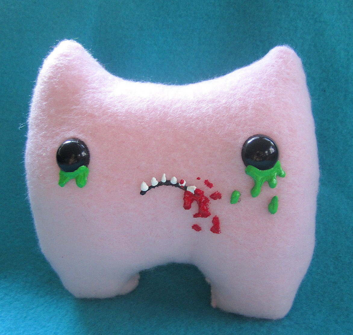 Cute Zombie - Plush Pink Undead Monster