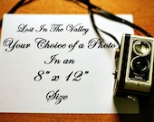 Fine Art Photography Your Choice of a photograph in an 8x12 size from Lost in the Valley Photo fPOE