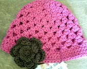 Child Size Flower Hat Ready To Ship FREE US Shipping