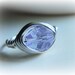 Wire Wrapped Ring - Size 5 - Alexandrite. Glass Bead Nugget - Light Purple, Light, June, Clear, June Birthstone, Pretty, Classic
