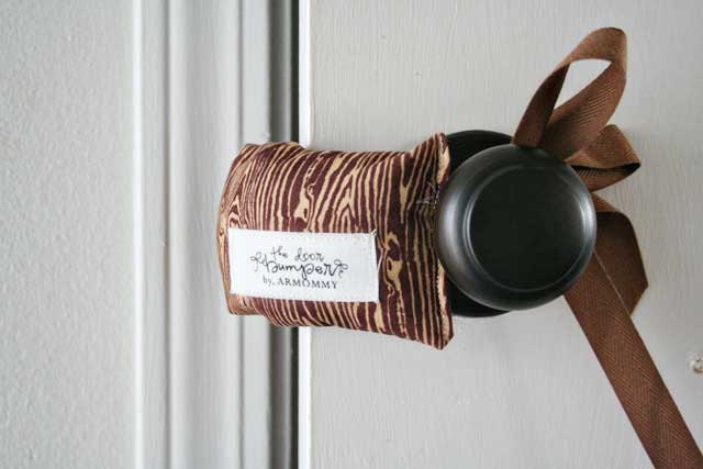 the door bumper - woodgrain
