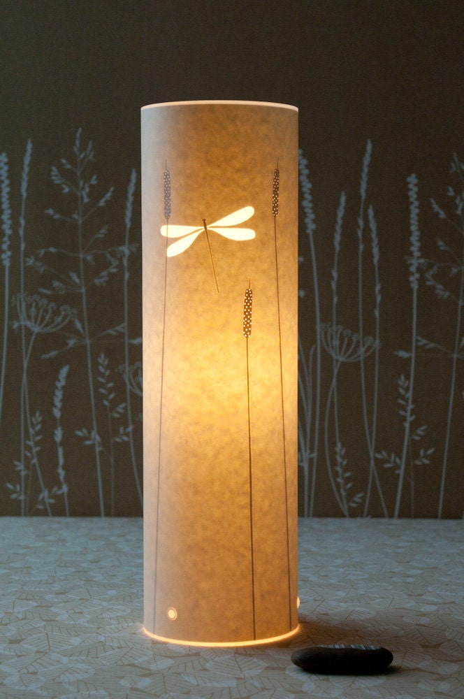 Tall Dragonfly lamp