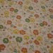 Sale was 13.00 now 9.00 Twin fitted Floral Yellow and Orange Sheet/ Reclaimed Bed Linens