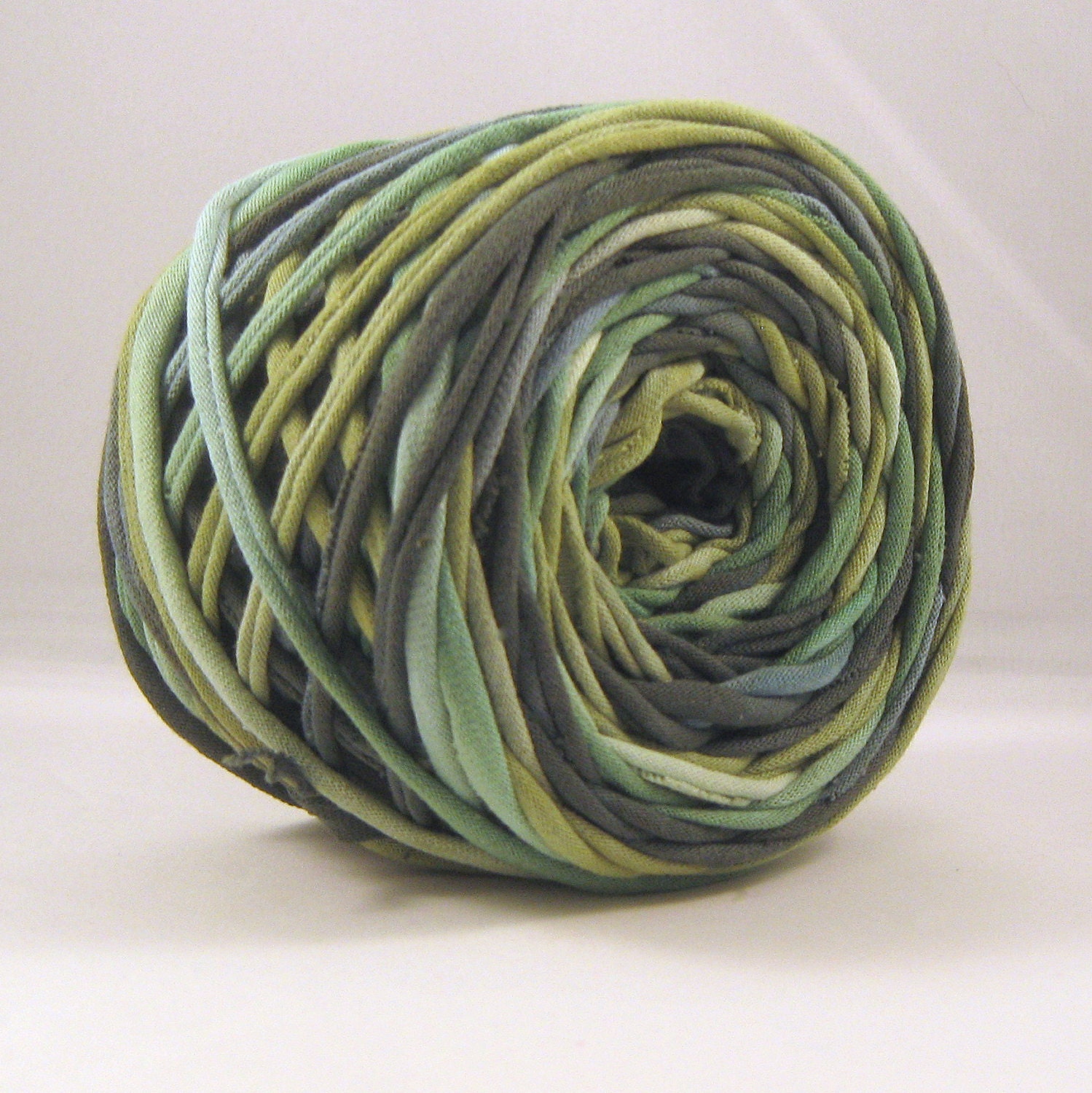 Hand Dyed T-shirt Yarn 60 yards - Jungle