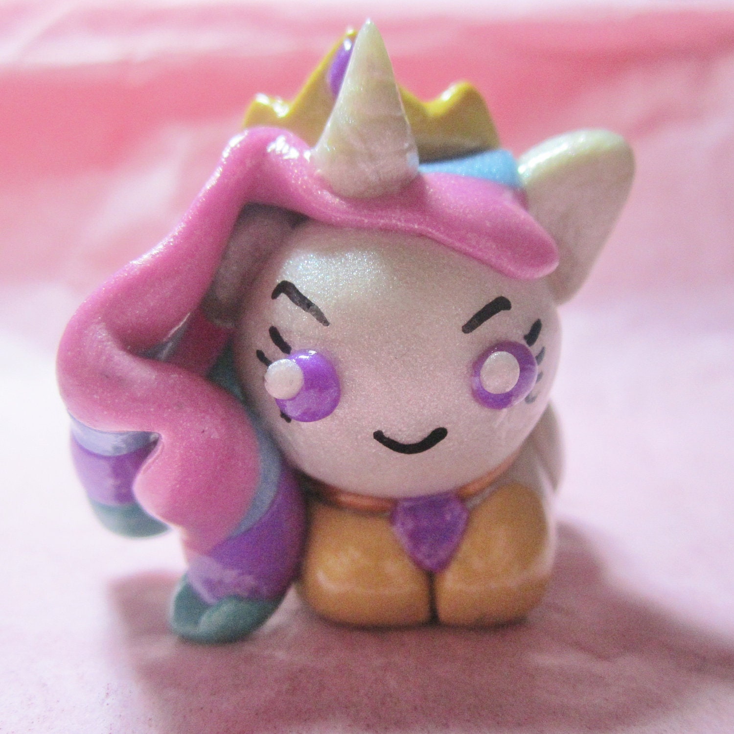 My Little Pony: Friendship is Magic Inspired Princess Celestia Charm with Free Attachment