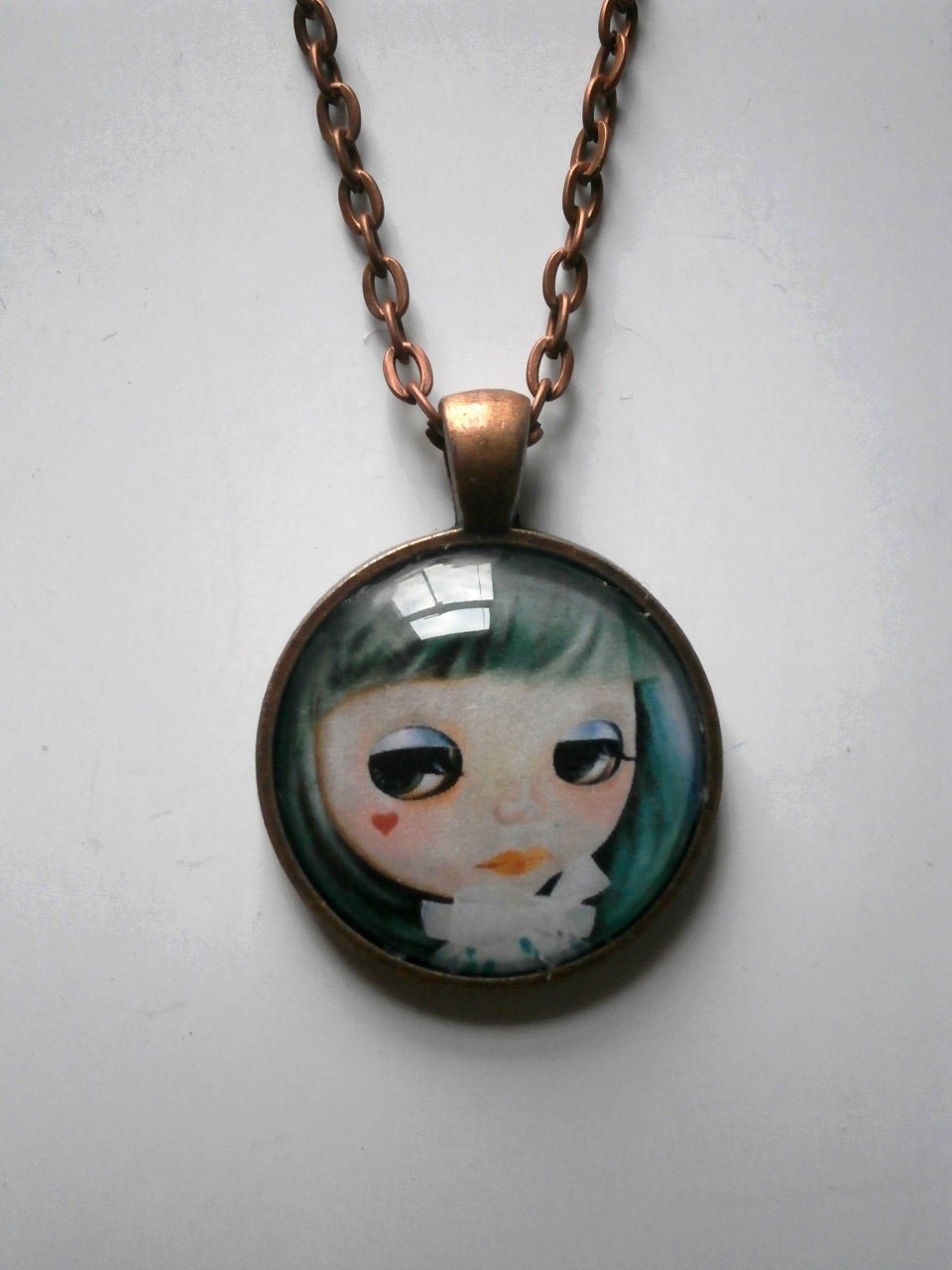 Blythe Doll Pendant Necklace Jewellery - Wearable Art