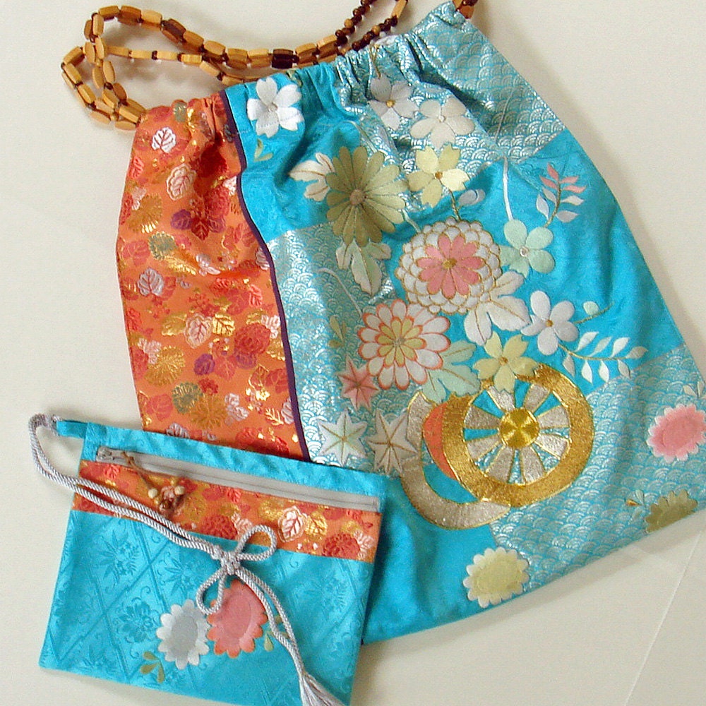 Over Size Gather Top Shoulder Bag-Turquoise Blue