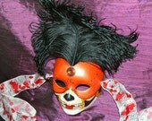 Mask Dia de los Muertos Skull Day of the Dead Ghost Mardi Gras