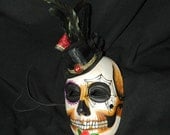 Day of the Dead Wedding Mask Set Dia de los Muertos Mexican Made on Order