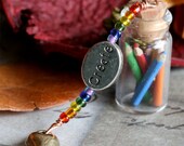 Create Miniature Colored Pencils Pendant (Gold Heart)