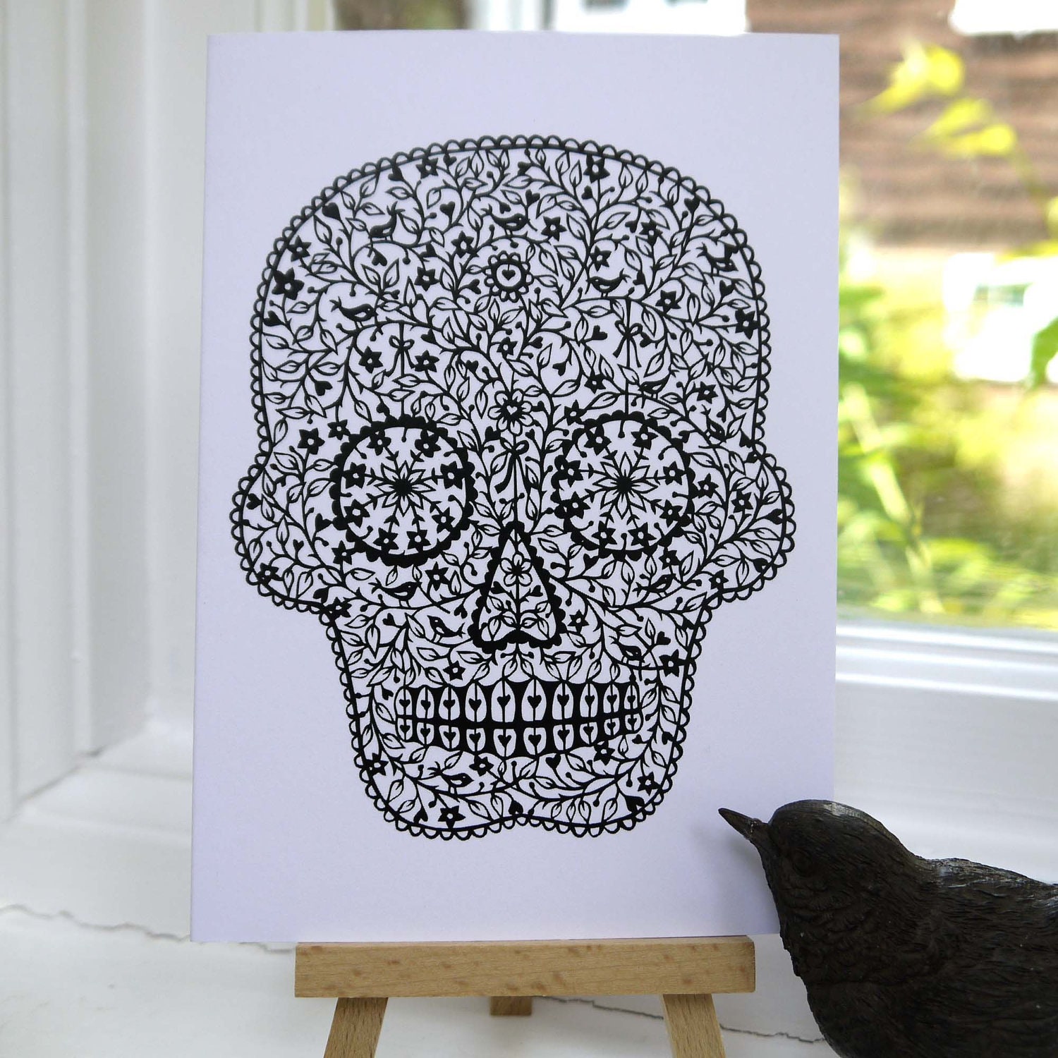 Sugar Skull - Greetings Card