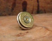 Shotgun Casing Jewelry - Gift for Man - Winchester 20 Gauge Shotgun Casing Tie Tack / Lapel Pin / Purse or Hat Pin  - Groomsmen Gifts