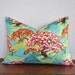 Amy Butler Cameo Spring Beauty and Ticking 14x20 Lumbar Pillow Cover