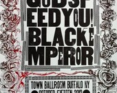 Godspeed You Black Emperor Letterpressed & Screen Print