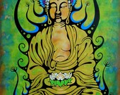 Crowned Buddha Print