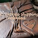 Leather wedding guest book Tree of life 10 1/2 x 7 1/2 with heart and initials EMS express shipping included