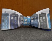 Dr. Who Inspired Tardis Bow Tie