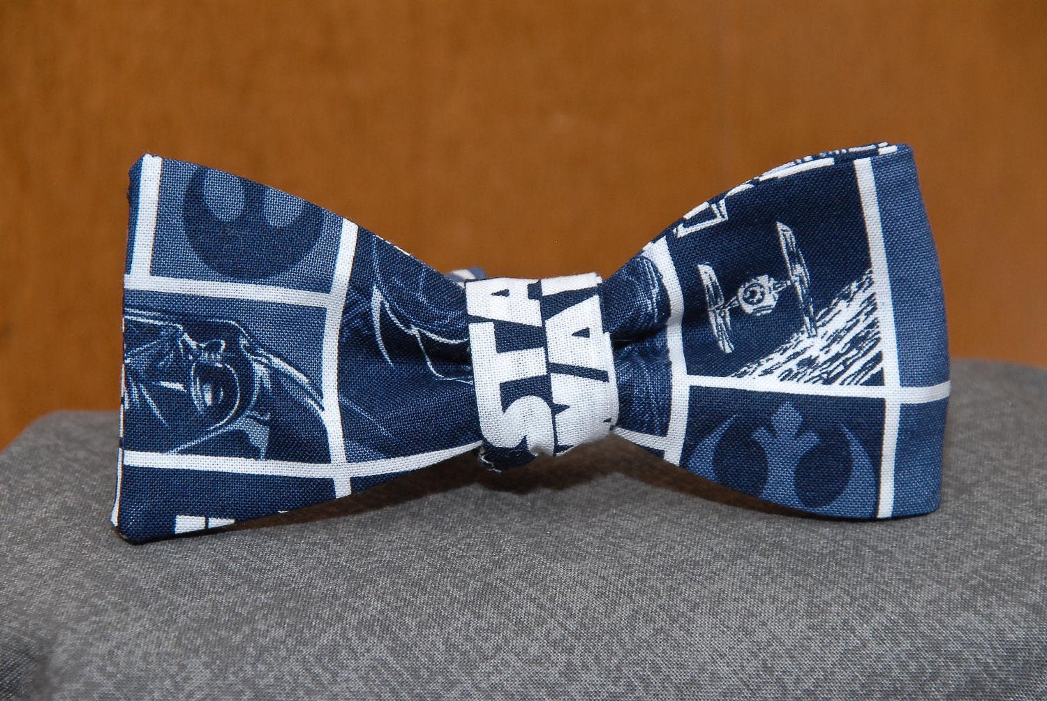 Star Wars on Blue Bow tie