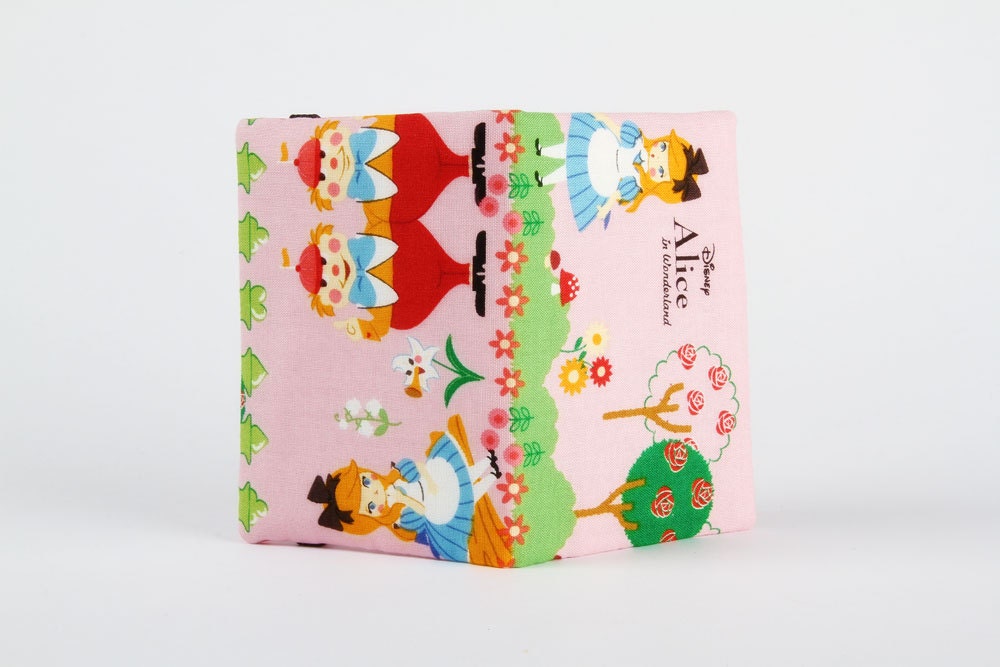 Card holder - Alice in Wonderland and the twins