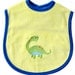 Happy Dinosaur Reversible Baby Bib