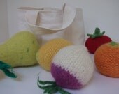 eco-shopper with fruit & veg play food