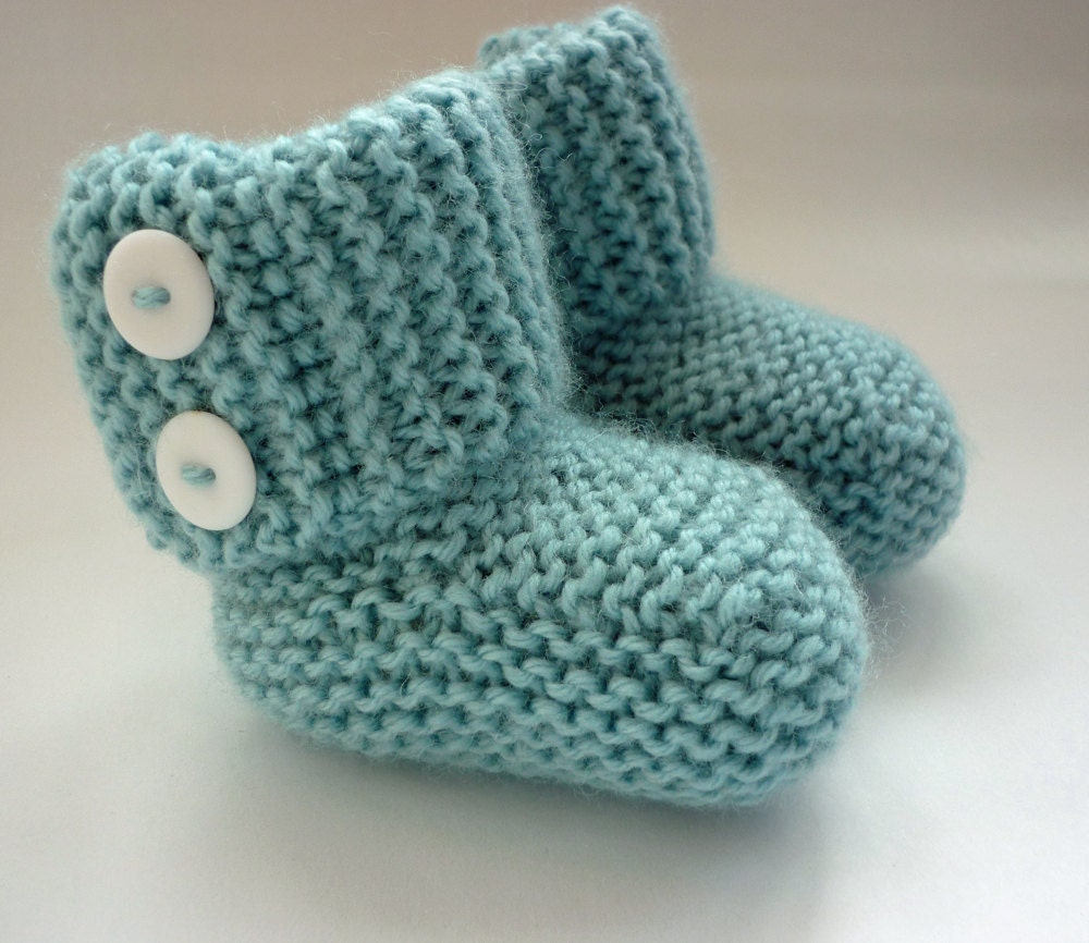 Knitting Pattern Baby Boots pdf MARLOW Instant by LoveFibres