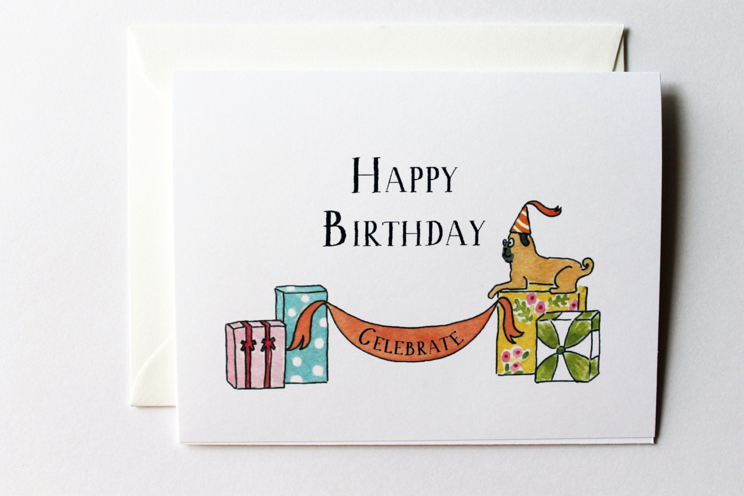 Happy Birthday Banner Card