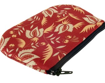 Fabric Coin Purse Zipper Pouch