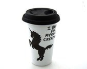 Unicorn Travel Mug Eco Friendly Gift For fantasy lover