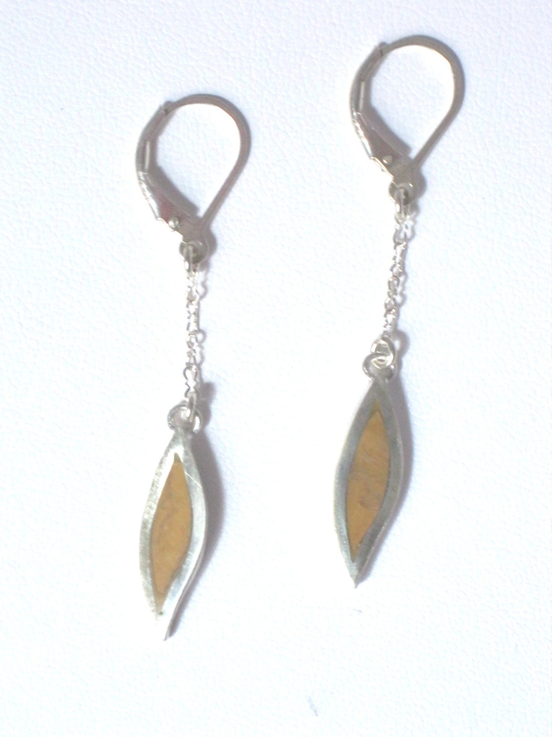 Hannah Banana Foundation Dainty Yellow Jasper Earrings