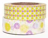 Decollections Masking Tape - Mosaic & Umbrellas - Set 2 - Summer Rain