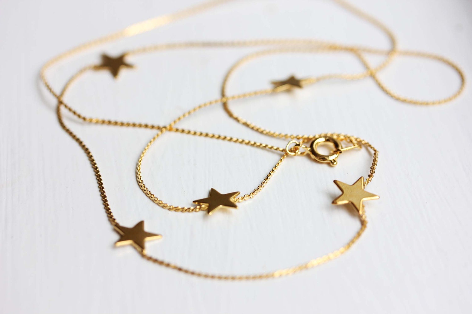 Gold Star Necklace