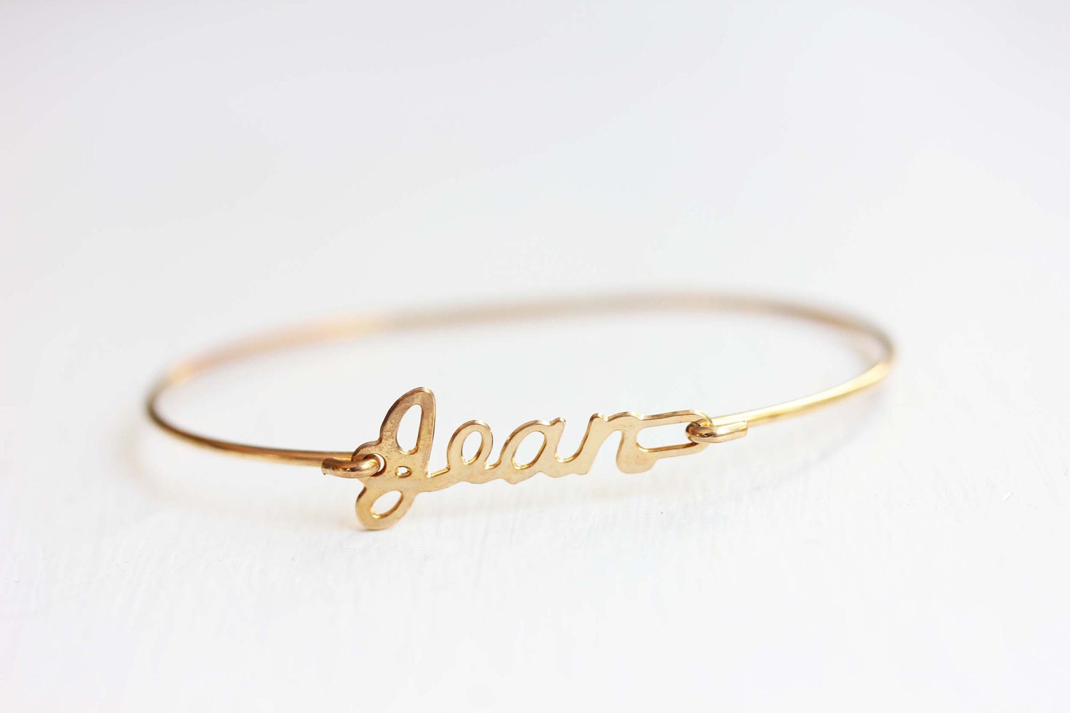 Vintage Name Bracelet - Jean