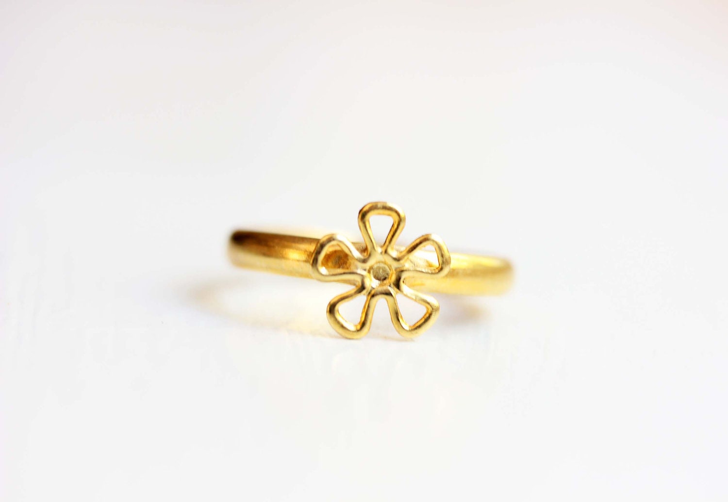 Wire Daisy Ring