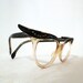 Vintage Extreme Winged Frame France Cat Eyes/ Rhinestone Eyeglasses/ Sunglasses/ Defect
