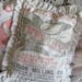 Vintage Feedsack Pillow - Farmhouse - Twin Lily Flour - Cheddar and Fountain Inn South Carolina - for your Home, Farmhouse or Cottage