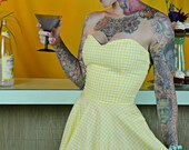 Cigar Dress in Gingham