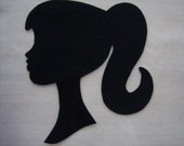 vintage barbie silhouette