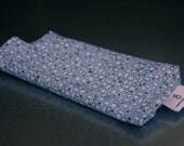 Reusable eco friendly washable Snack Bag - square, rectangle on blue