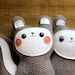 RESERVED for ameliefleurant - Bon Bon - The Blushing Woodland Squirrel Plush - Made to order by sleepyking
