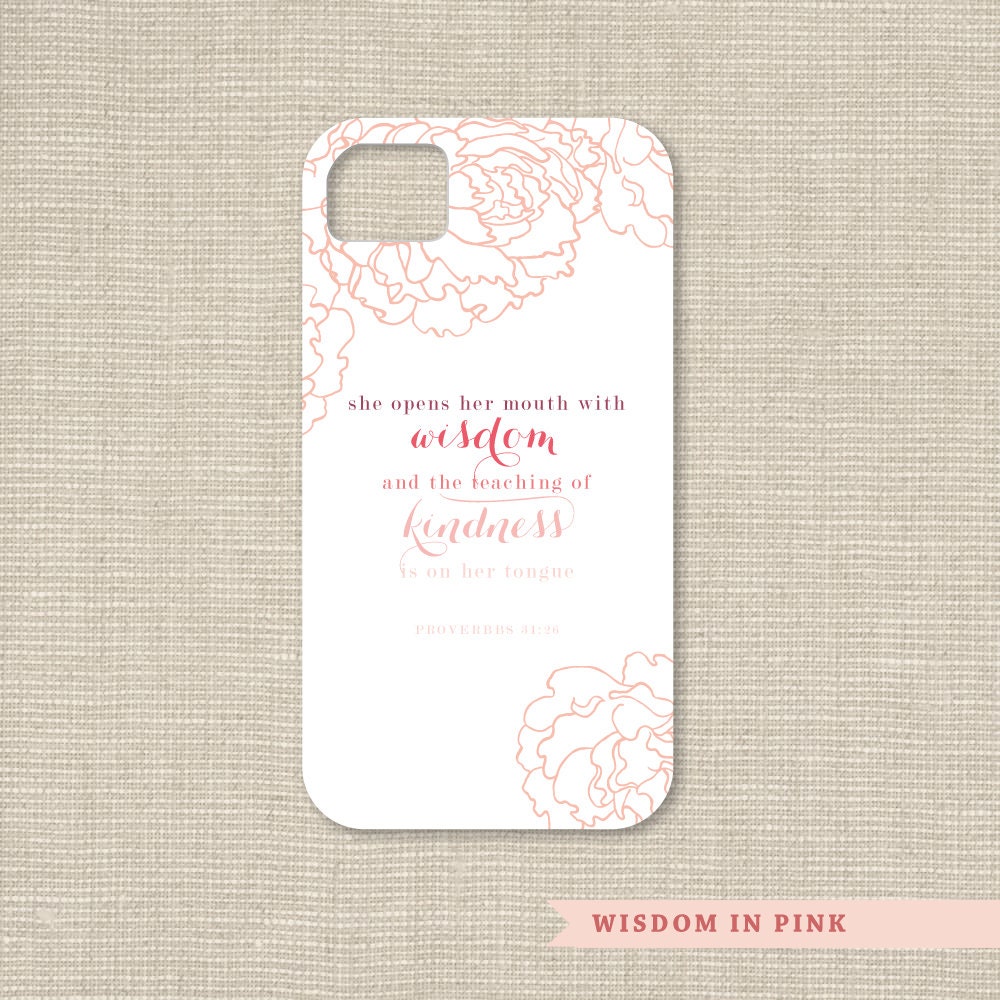 iPhone Case / 4 or 5 / Proverbs 31