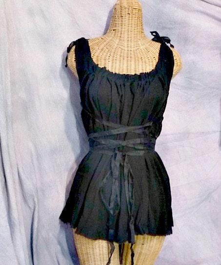 Womens Dress Kawaii Corset  Black, Green, Purple, Red, Orange, Fairy Gothic Custom Gretel