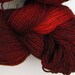 Jackalope hand dyed sock yarn fingering weight, 3ply superwash with nylon, 100g - Smoked Paprika 3