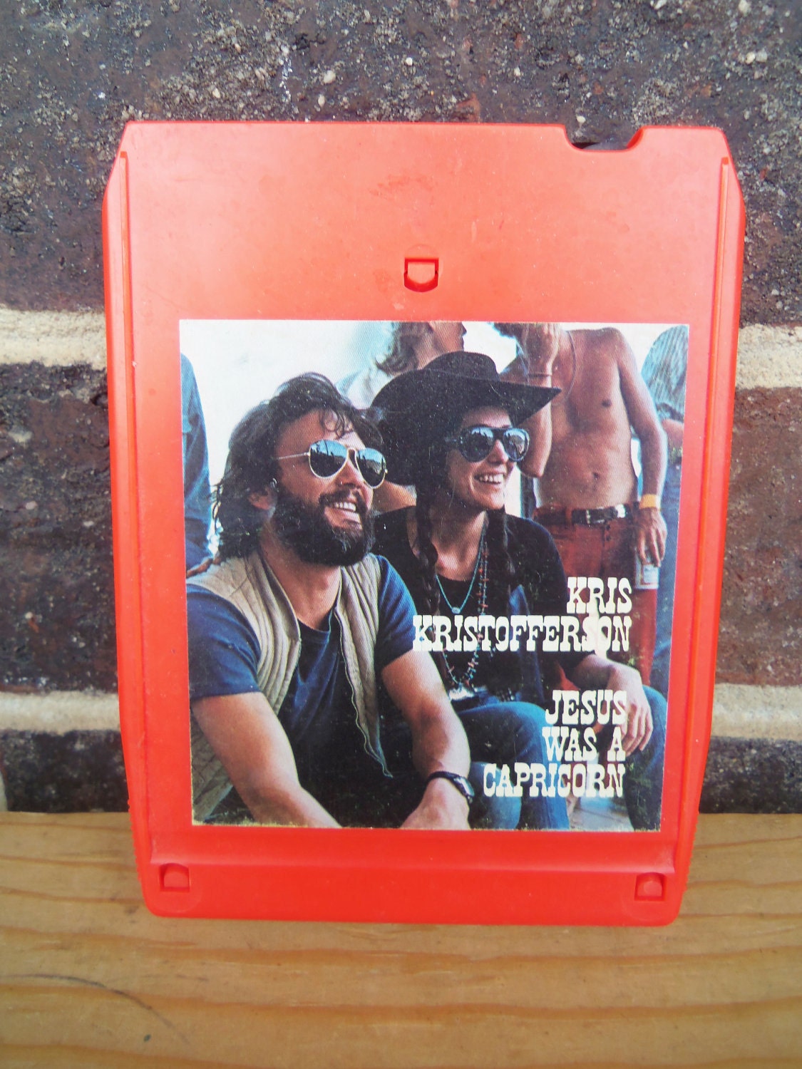 Music // 8 Track Tape //  Kris Kristofferson // Jesus was a Capricorn // 1972 // FREE Shipping