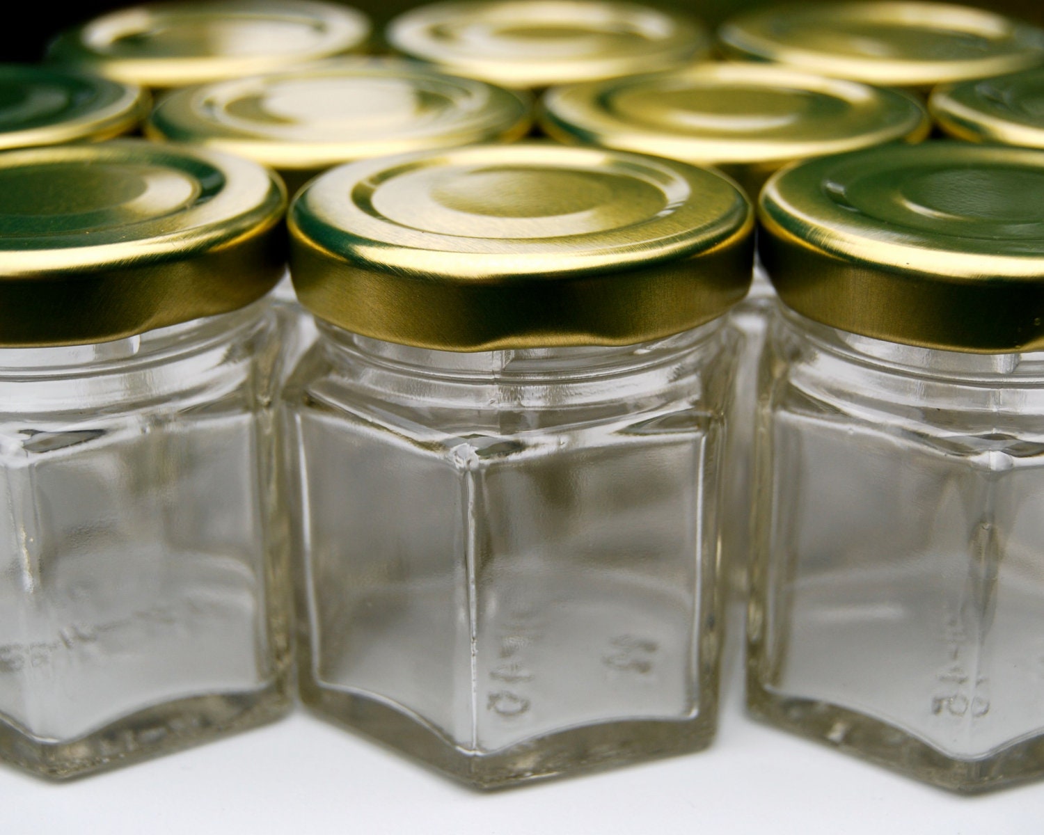 15% off FIY HEX 10:  FIll It Yourself Magnetic Spice Rack (set of 10 empty jars to fill with your own spices)