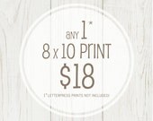 Medium Poster: Any 1 Digital Poster Print 8 x 10 -  Typography Print, Inspirational Quote Poster, Nursery Decor, Wall Art, Personalized Prin