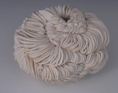 White Pottery Art Vase Decorative Sculpture Modern