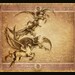 The Pegasus Parchment -Blank Note Card by Brian Giberson